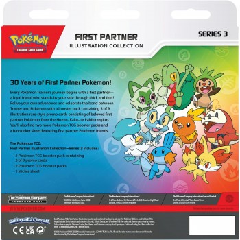 Pokémon First Partner Illustration Collection: Series 3 (2026) rinkinys